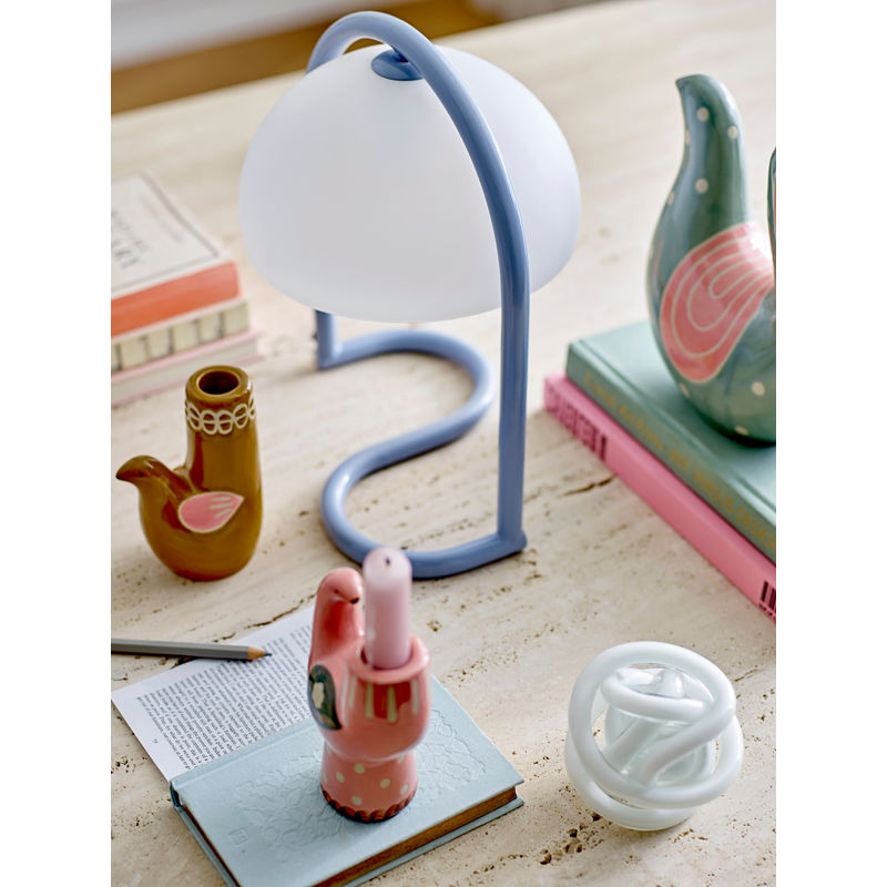 Bloomingville Favour tafellamp, Blauw
