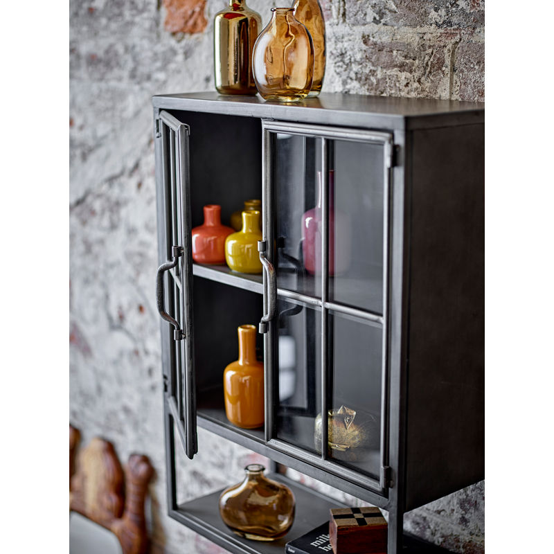 Bloomingville Sindre Schrank, schwarz, Metall