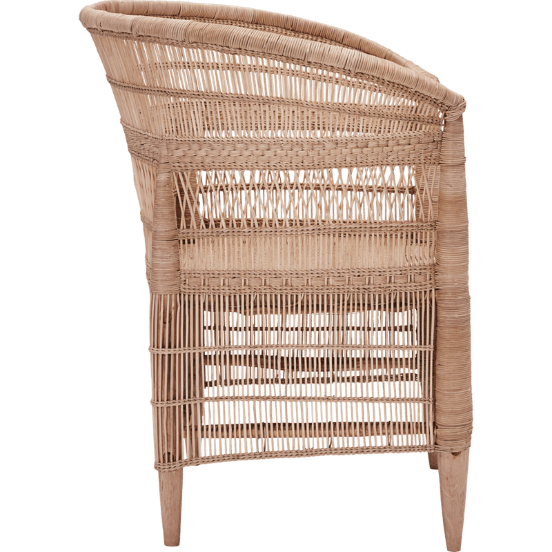 Silla Rika de House Doctor con reposabrazos, Natural