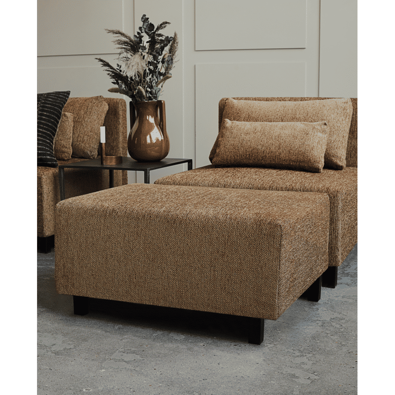 Pouf Camphor de House Doctor, Camel