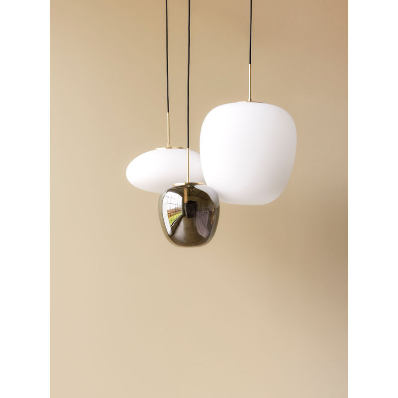 Hübsch Reflektieren Anhänger Ø25 Grau