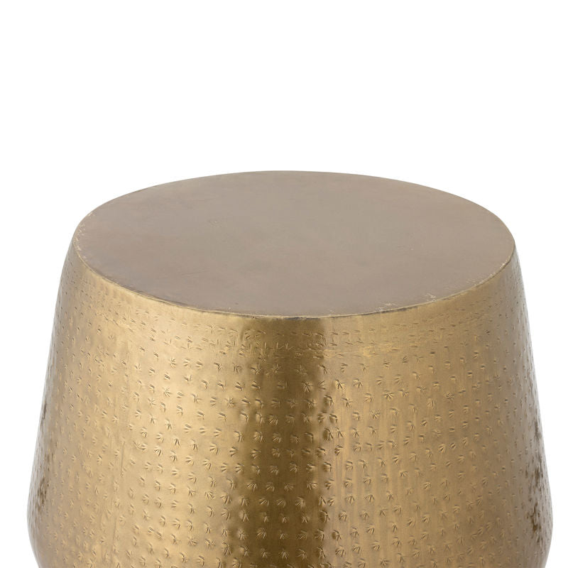 Mesa auxiliar Avola de Creative Collection, latón, metal