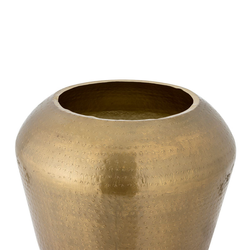 Mesa auxiliar Avola de Creative Collection, latón, metal