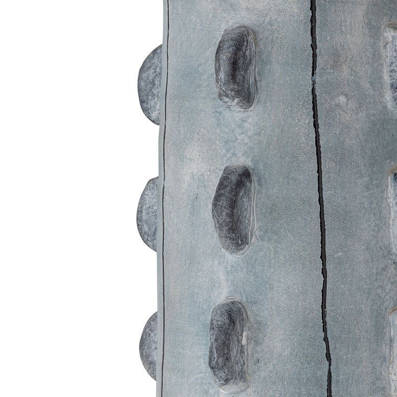 Bloomingville Gadiela vloerlamp, blauw, aardewerk