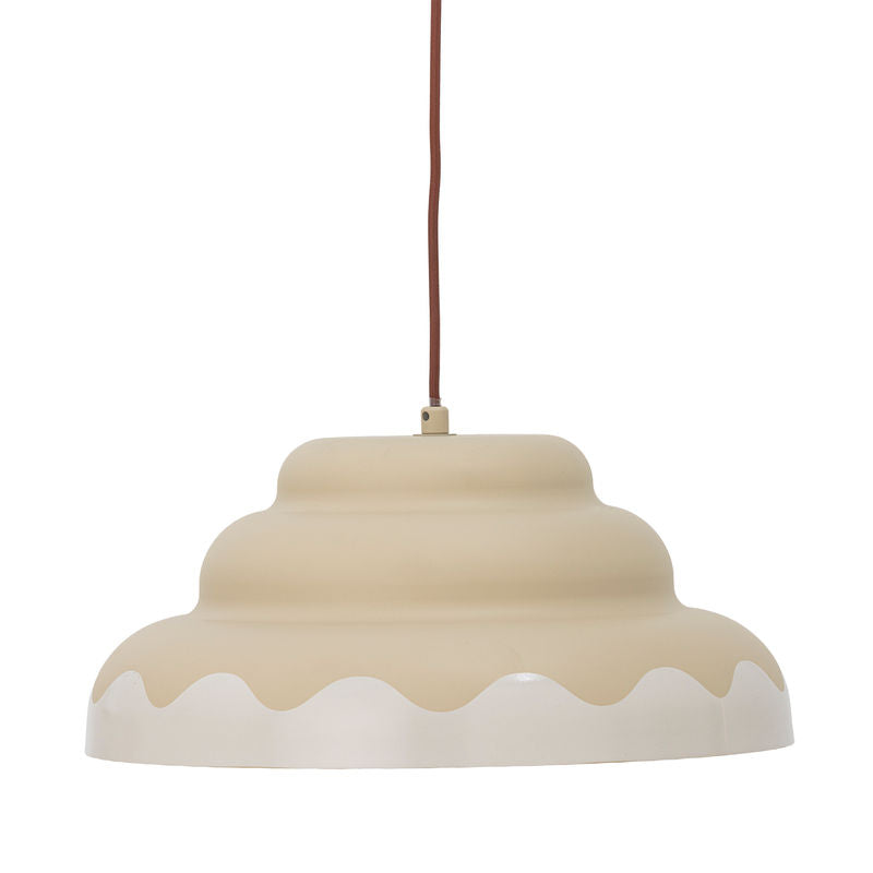 Lámpara colgante Lacya de Bloomingville, natural, metal