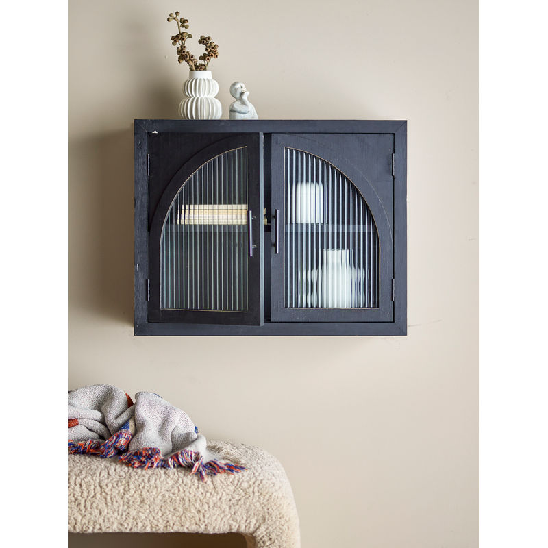 Armoire Bloomingville Lario, noire, bois