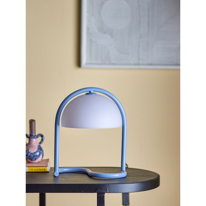 Bloomingville Favour tafellamp, Blauw
