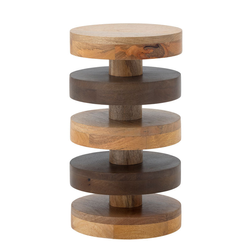 Mesa auxiliar Bloomingville Franka, marrón, madera