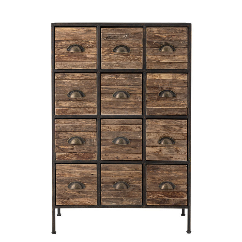 Creative Collection Matteo kast, zwart, metaal