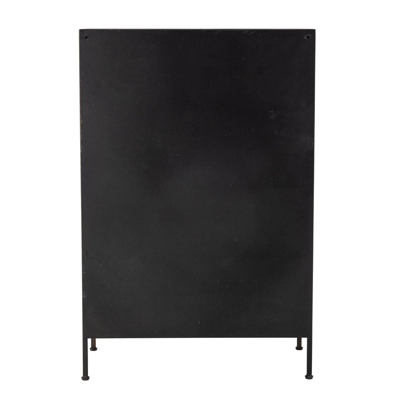 Creative Collection Matteo kast, zwart, metaal