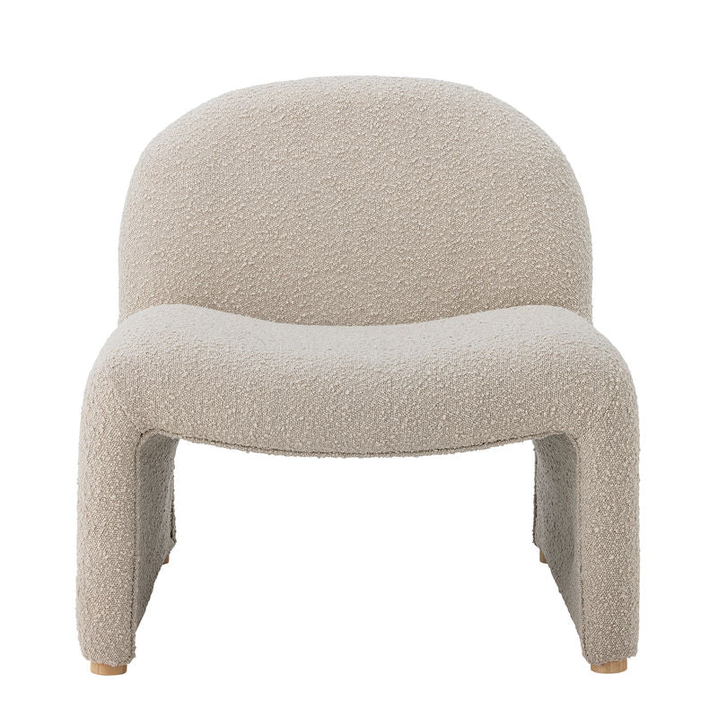 Bloomingville Neel Loungesessel, natur, Polyester