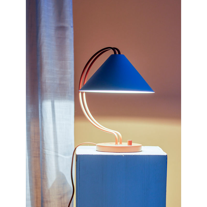 Lampe de table Janya de Bloomingville, Rouge, Métal