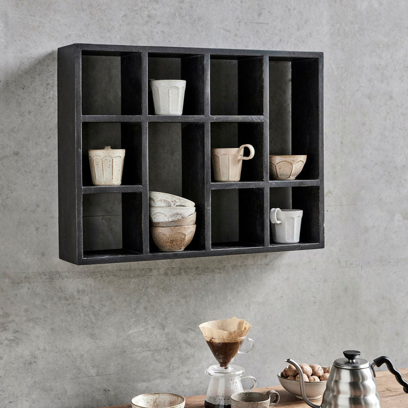 House Doctor Display Plank, Zwart