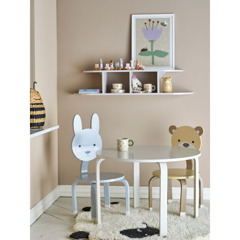 Bloomingville MINI Marle Tisch, Natur, MDF Holz
