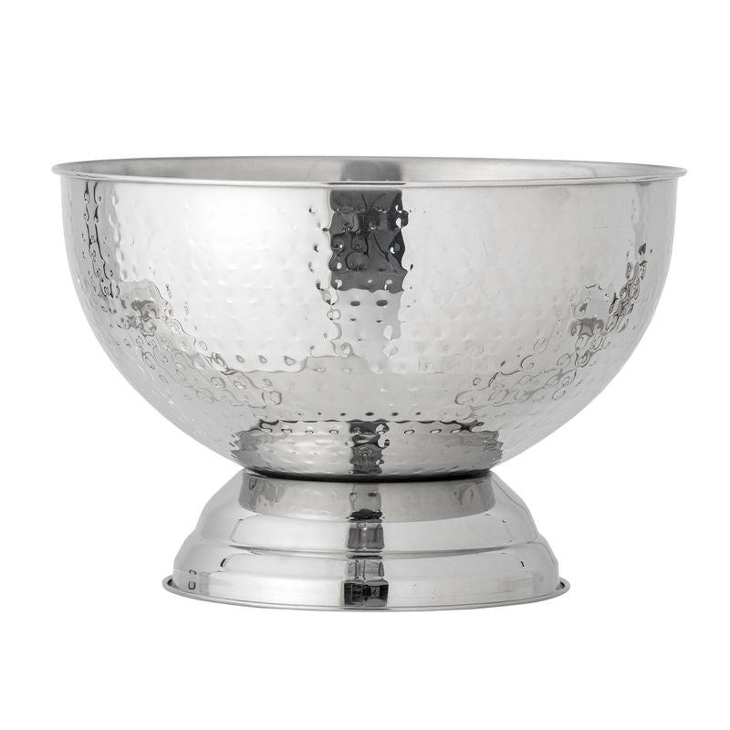 Bol en Champagne Kaluka de Bloomingville, Argent, Acier Inoxydable