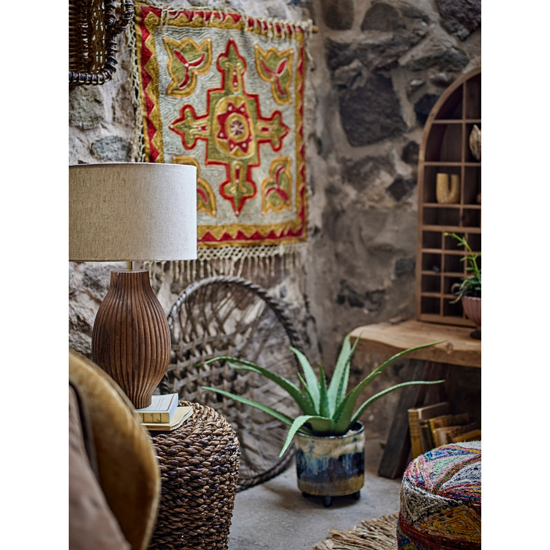 Creative Collection Karelia Tischlampe, Natur, Mangoholz