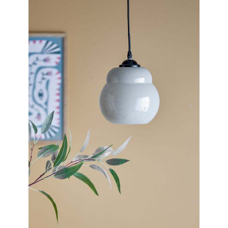 Suspension Motella de Bloomingville, Gris, Verre