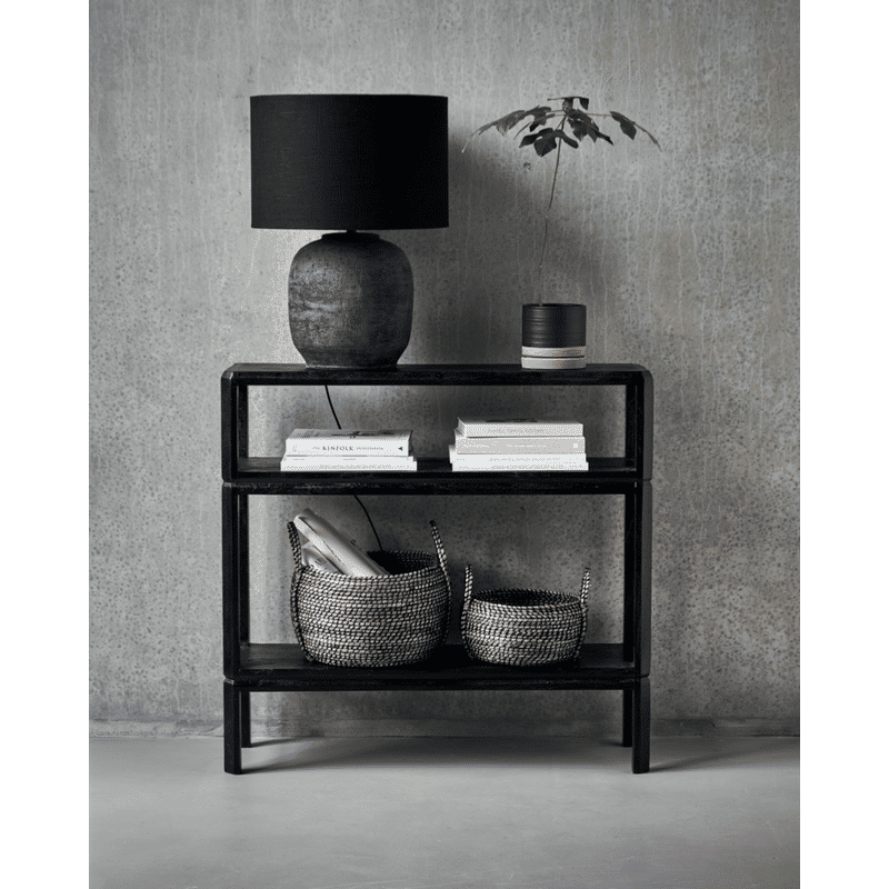 House Doctor Mono Consoletafel, Zwart