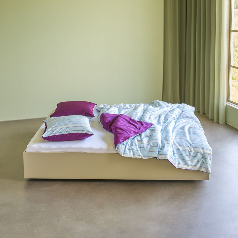 Hübsch Solace Ropa de cama 60X63 140X200 Azul claro