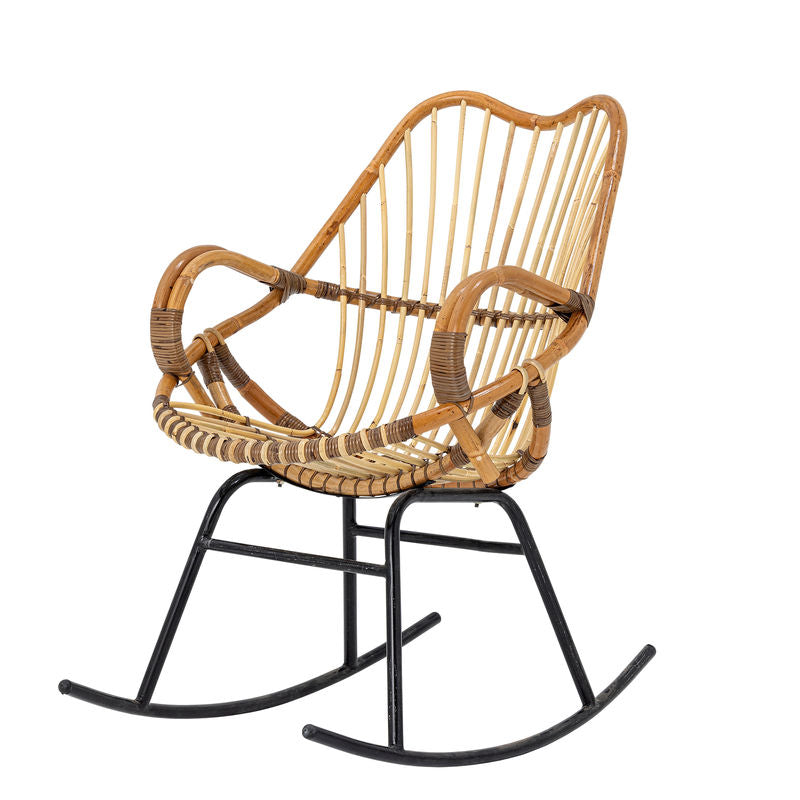 Bloomingville Reine Schommelstuhl, Natur, Rattan