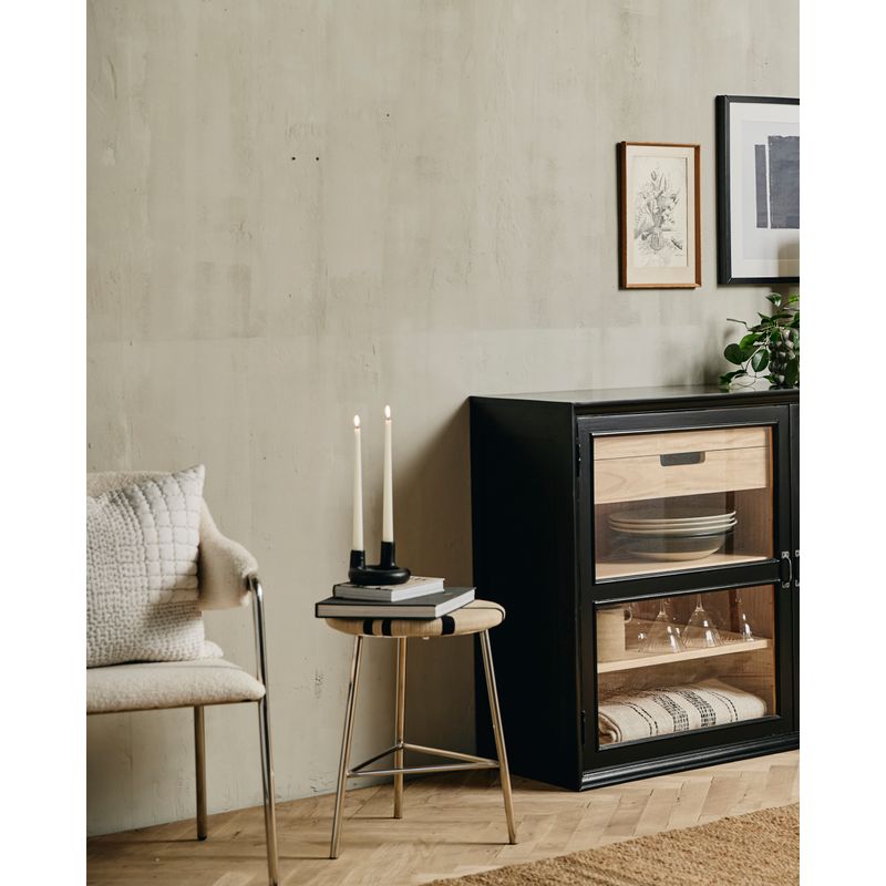 Nordal Morice tabouret, noir