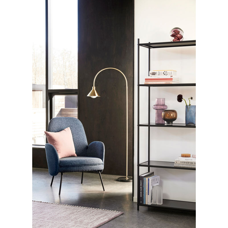 Hübsch Rohr Stehlampe Messing