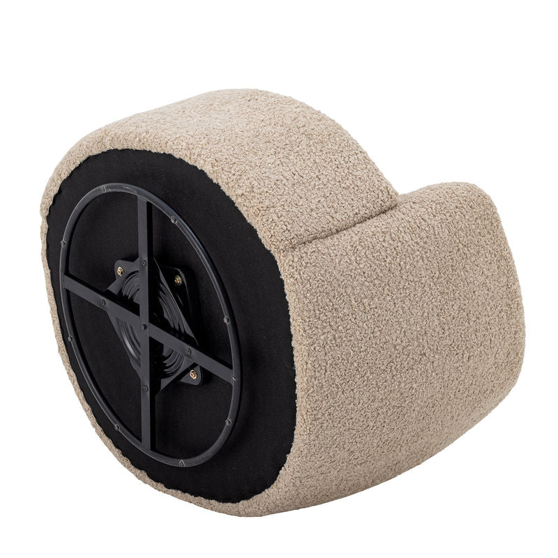 Bloomingville Bocca Stuhl, Natur, Polyester