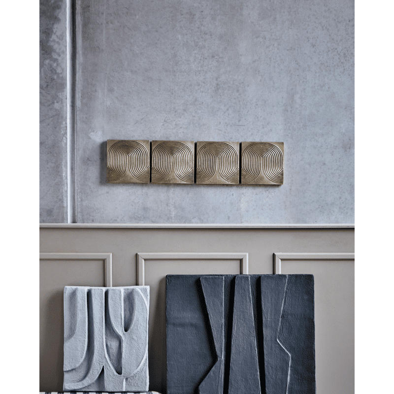 House Doctor List Wandkunst, Antiek brons