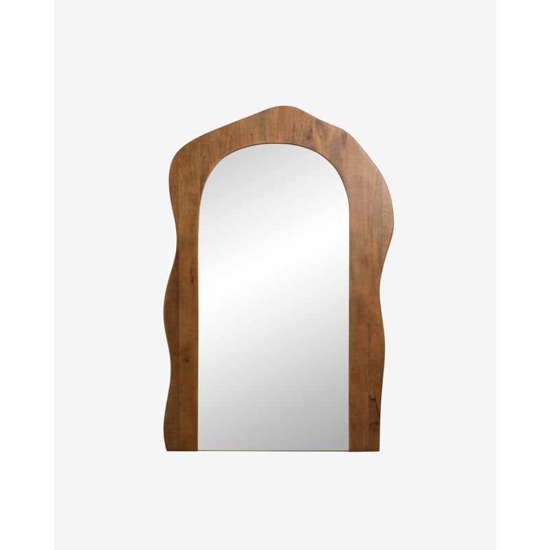Nordal Attila spiegel, bruin hout