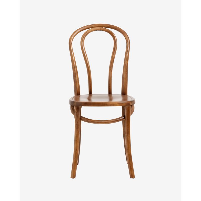 Nordal Bistro stoel, bruin, hout