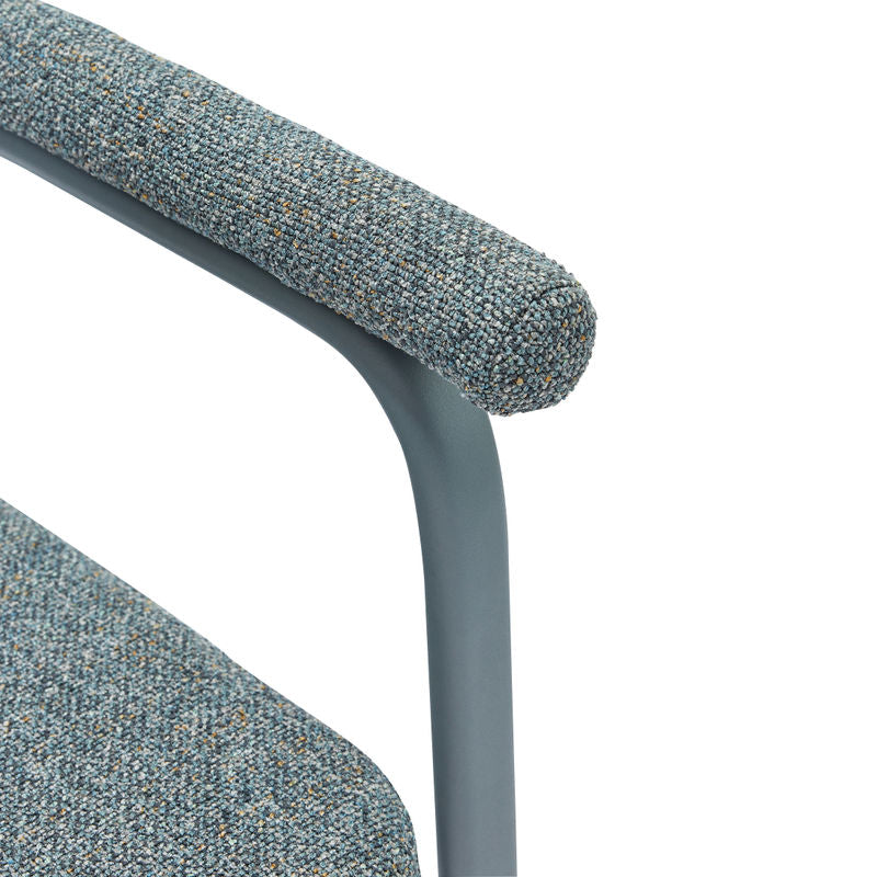 Hübsch Ecto chaise de salle à manger, gris