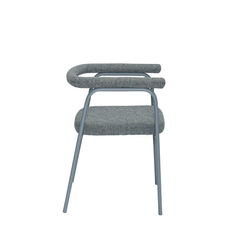 Hübsch Ecto chaise de salle à manger, gris