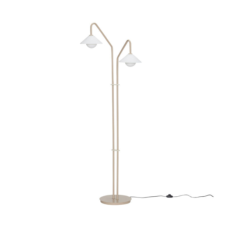 Hübsch Como Stehlampe, beige