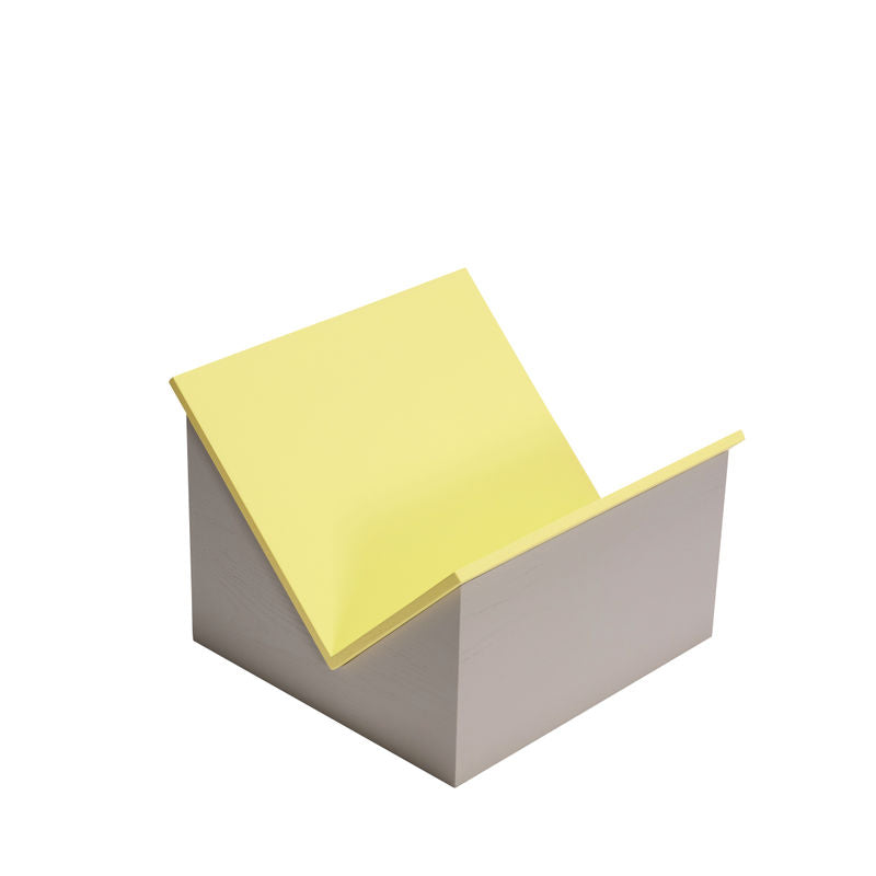 Hübsch Tick tijdschrifthouder, geel