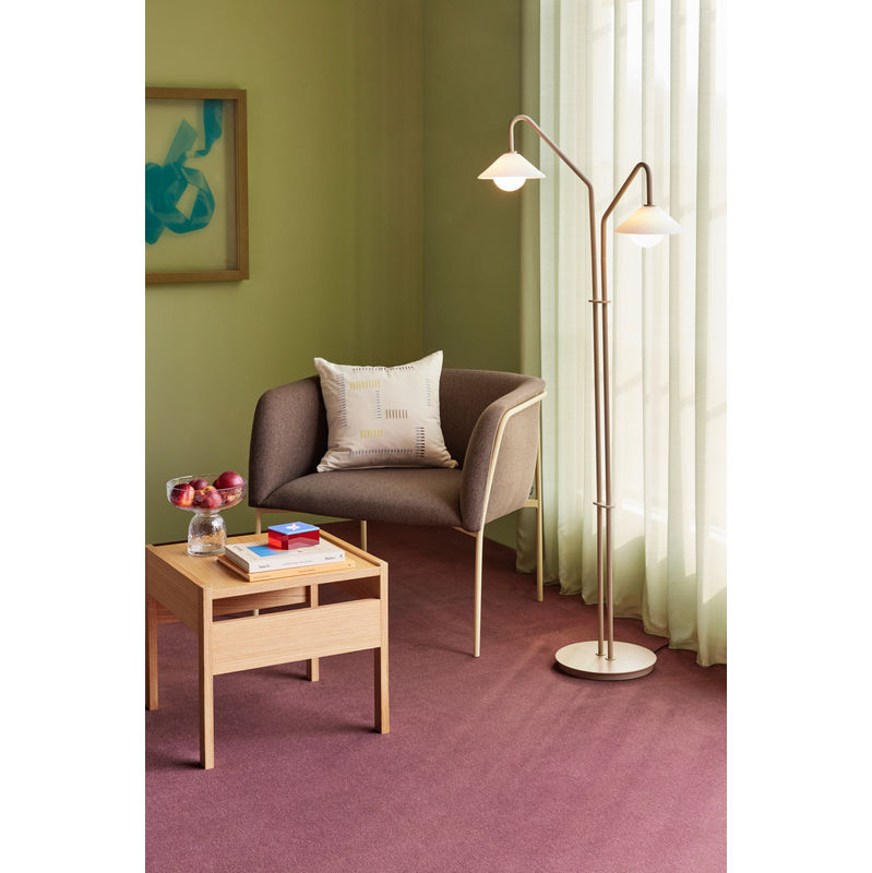Hübsch Como Stehlampe, beige