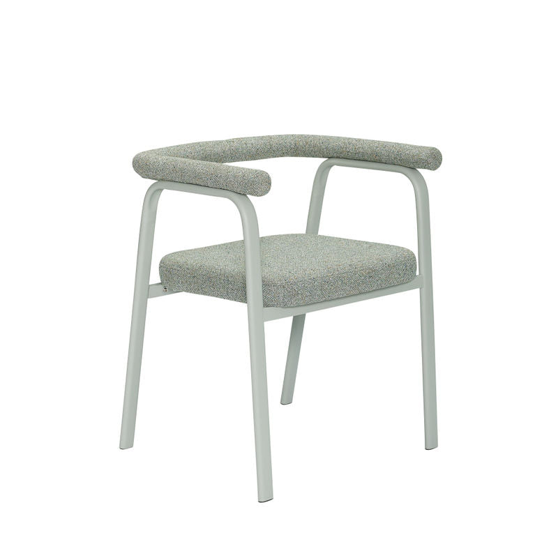 Silla de comedor Hübsch Ecto, gris