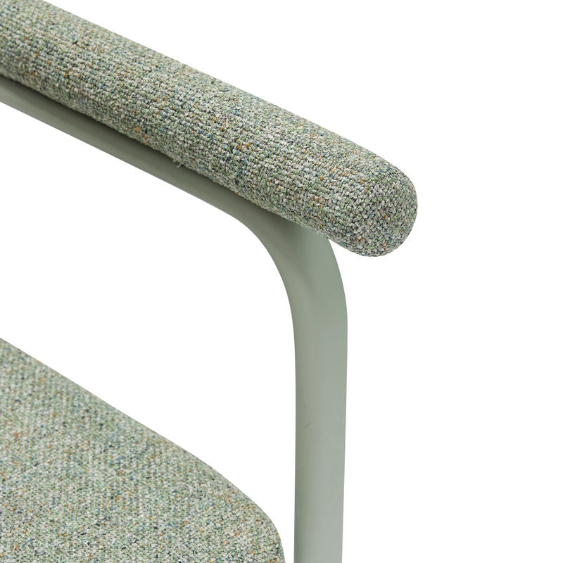 Silla de comedor Hübsch Ecto, gris