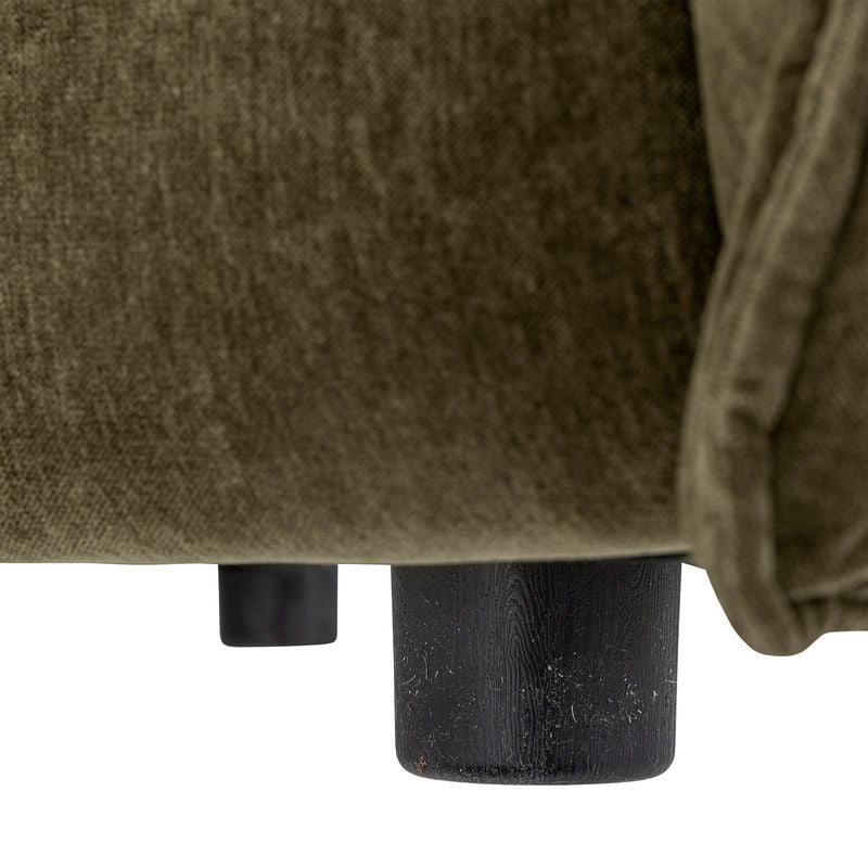 Bloomingville Austin Loungesessel, Grün, Recyceltes Polyester