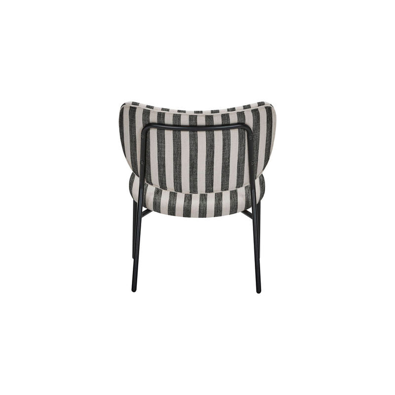 House Doctor Lounge Chair, HDLonga, Negro/Blanco