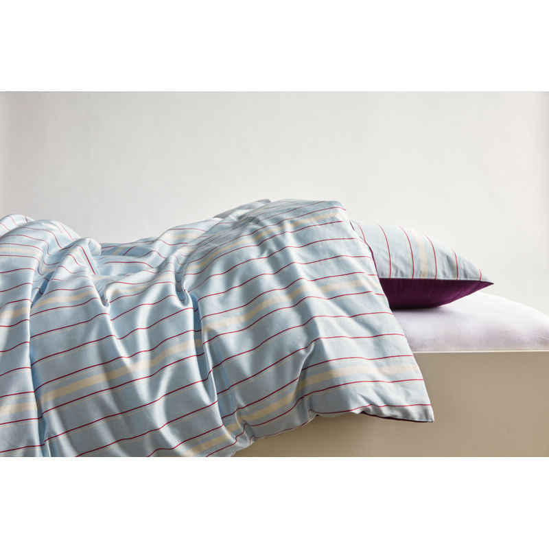 Hübsch Solace Ropa de cama 60X63 140X200 Azul claro