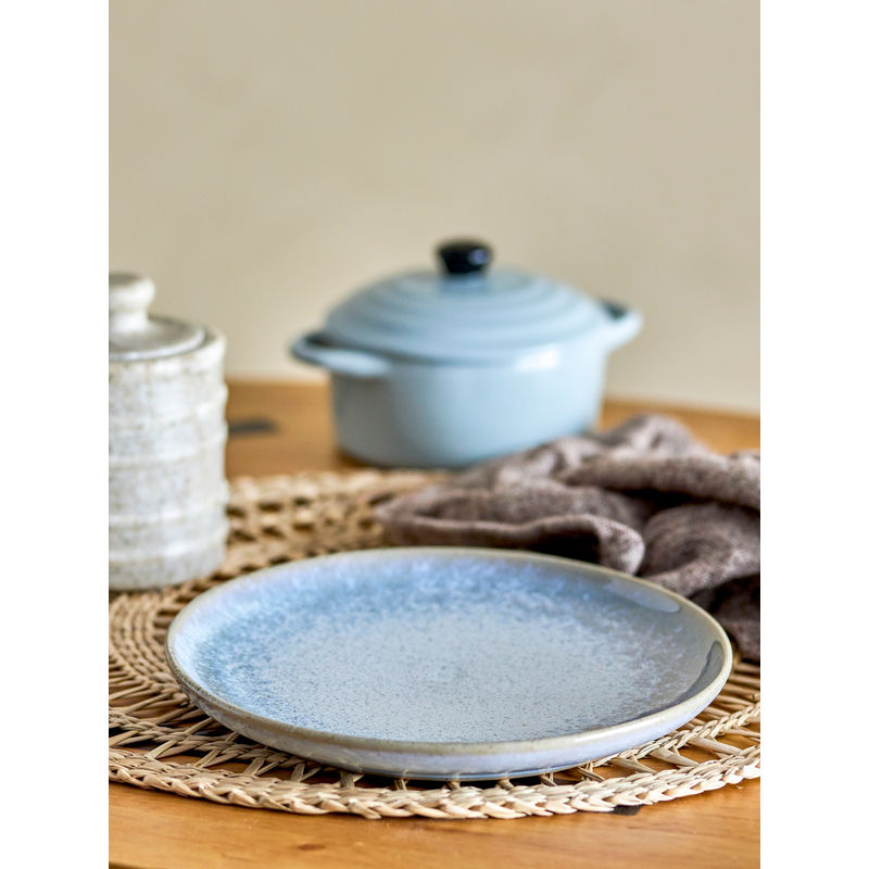 Ensemble de petit-déjeuner Bloomingville Paula, Bleu, Terre cuite