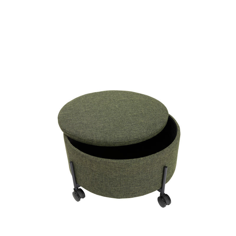Hübsch Contain Pouf, grün