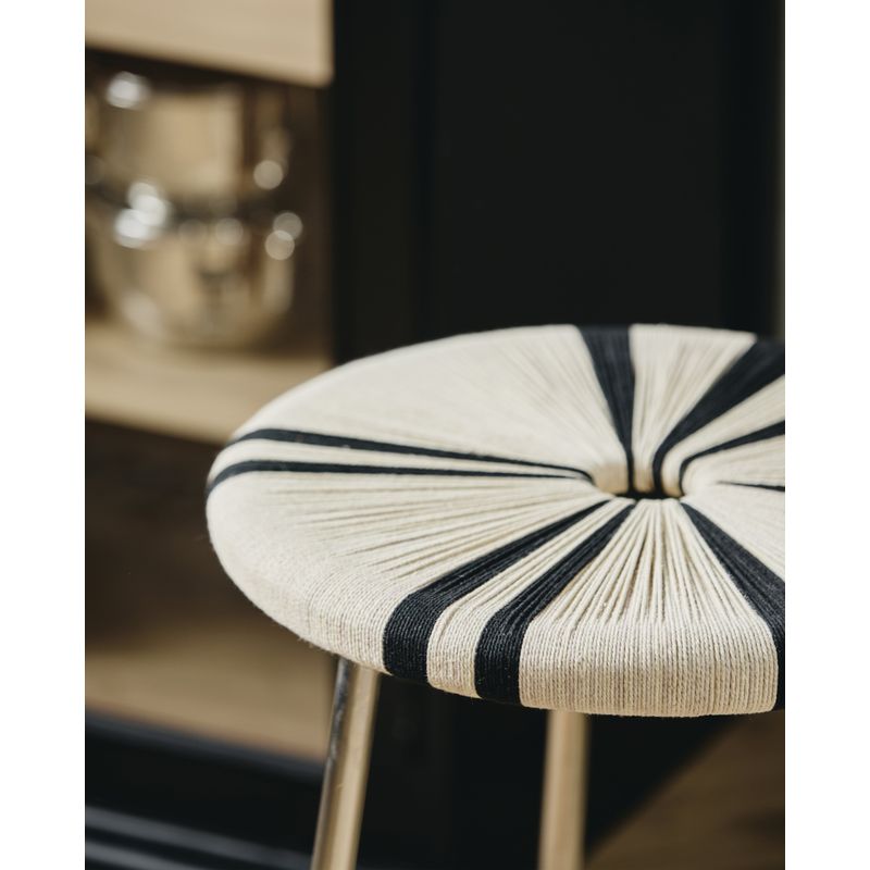 Nordal Morice tabouret, noir