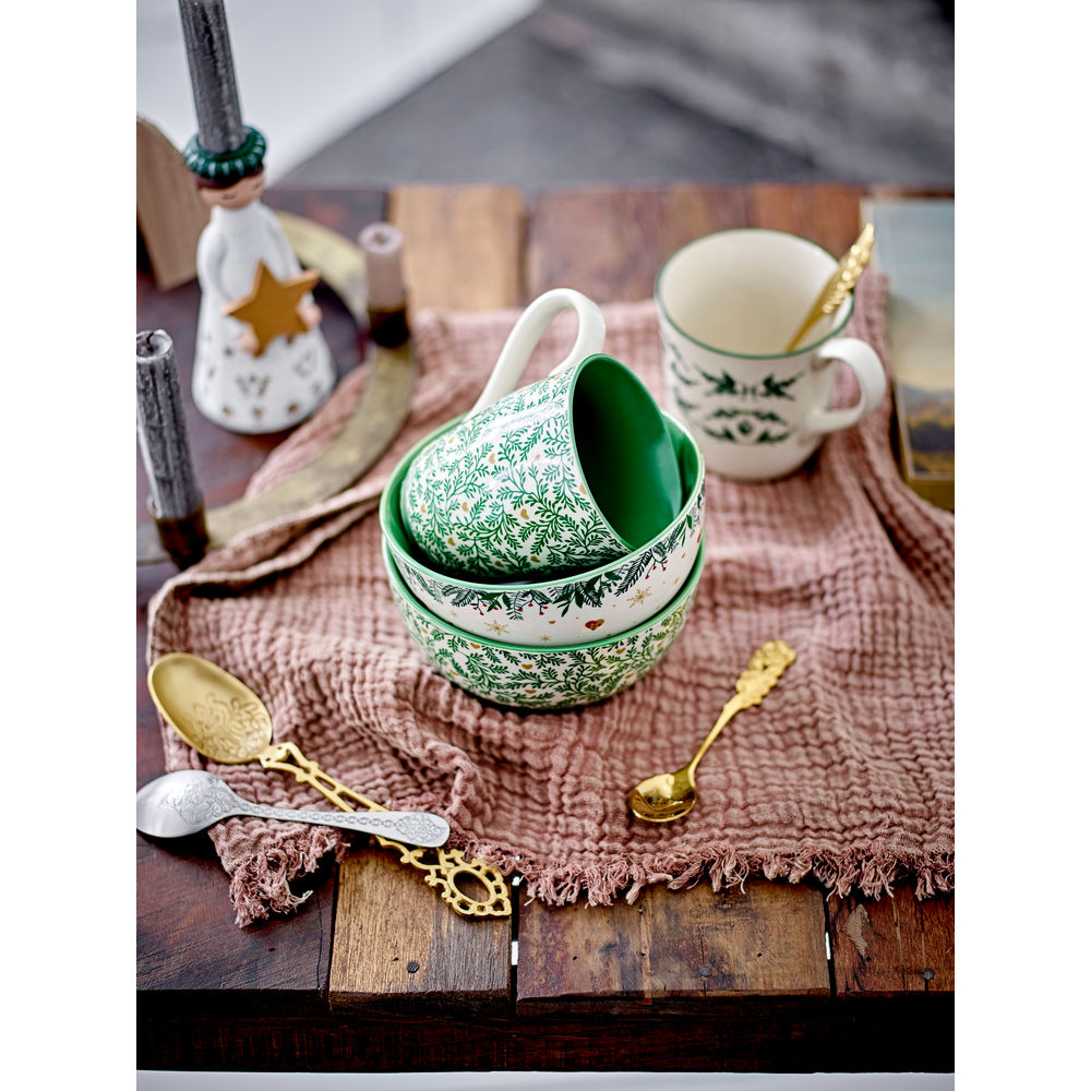 Bloomingville Gisela adventskaars houder, messing, metaal