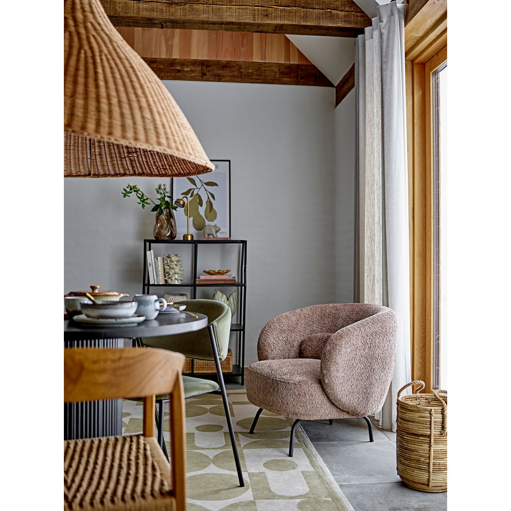 Alfombra Bloomingville Beo, verde, algodón