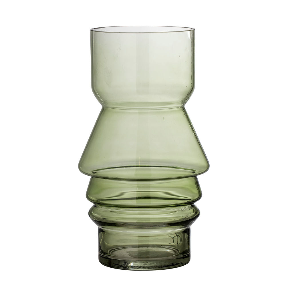 Bloomingville Vase Zalla, Vert, Verre