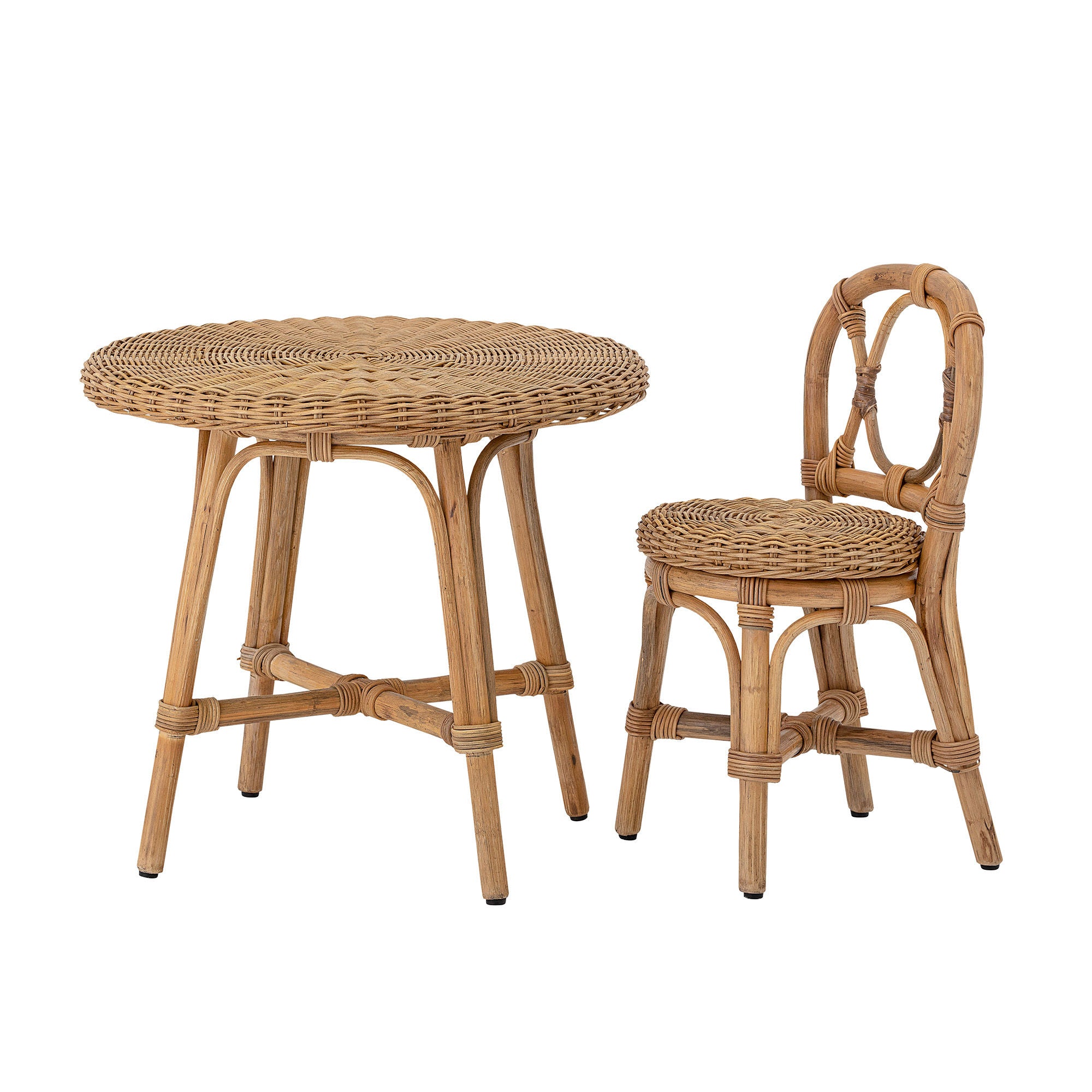 Blooming ville MINI Hortense Tisch, Natur, Rattan