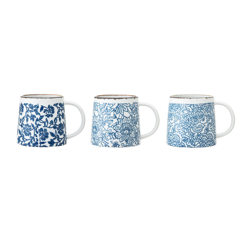 Bloomingville Taza Molly, Azul, Gres