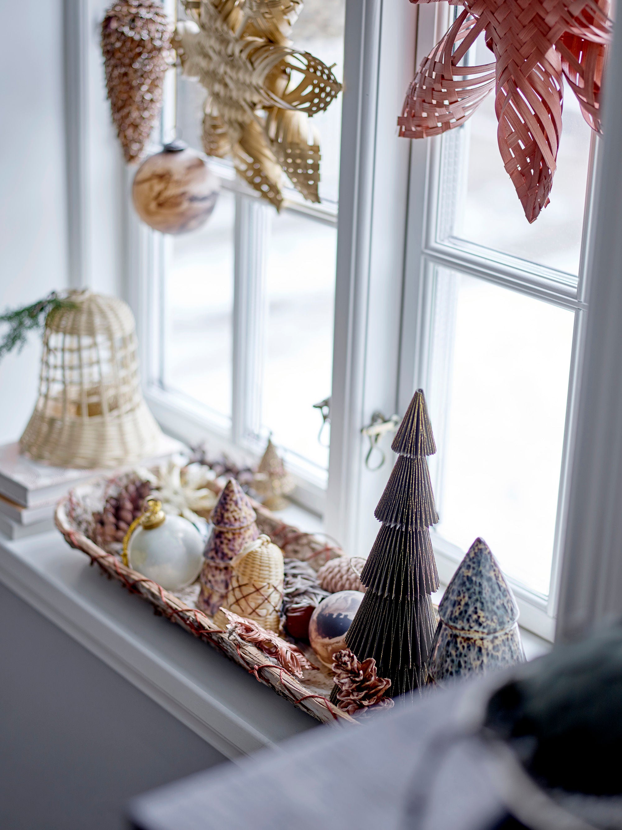 Bloomingville Pepe Plateau, Marron, Berk