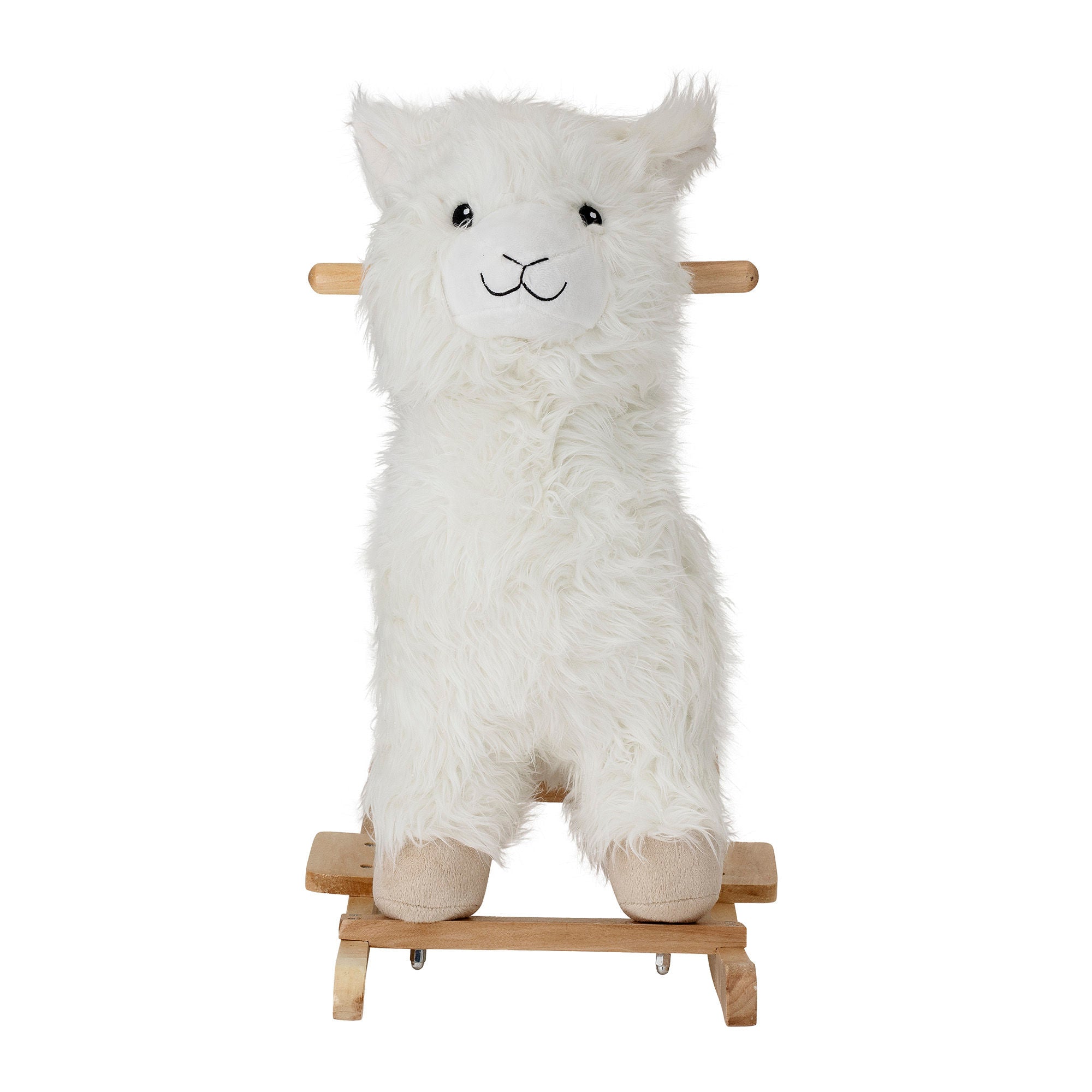 Bloomingville MINI Kinto Swing Toys, Lama, Blanco, Poliéster